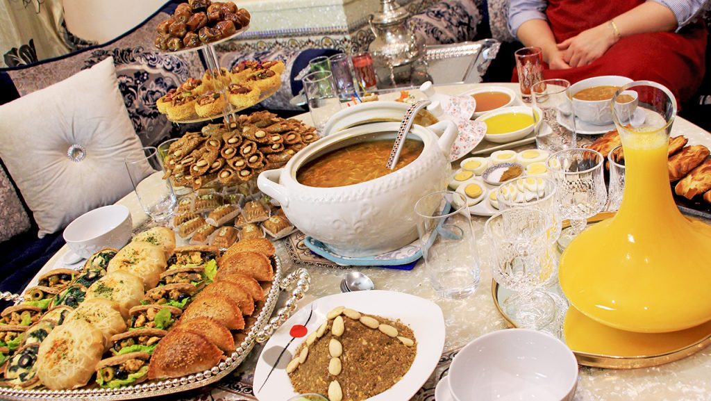 وجبات للفطار في رمضان