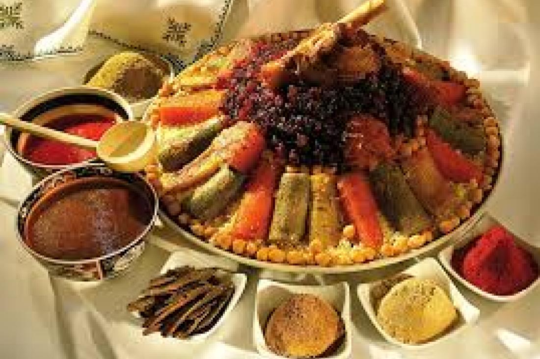 طريقة عمل اكلات بمناسبة الاحتفال بالمولد النبوي الشريف|الكسكسي المغربي 
