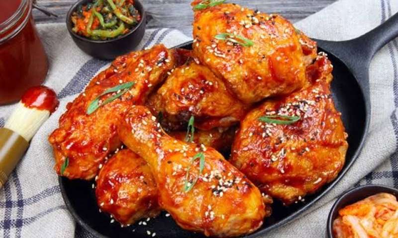 أفضل الأكلات الكورية|دجاج بلجوجي