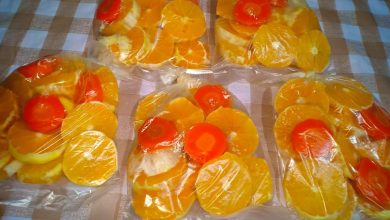  طريقة تفريز البرتقال والليمون